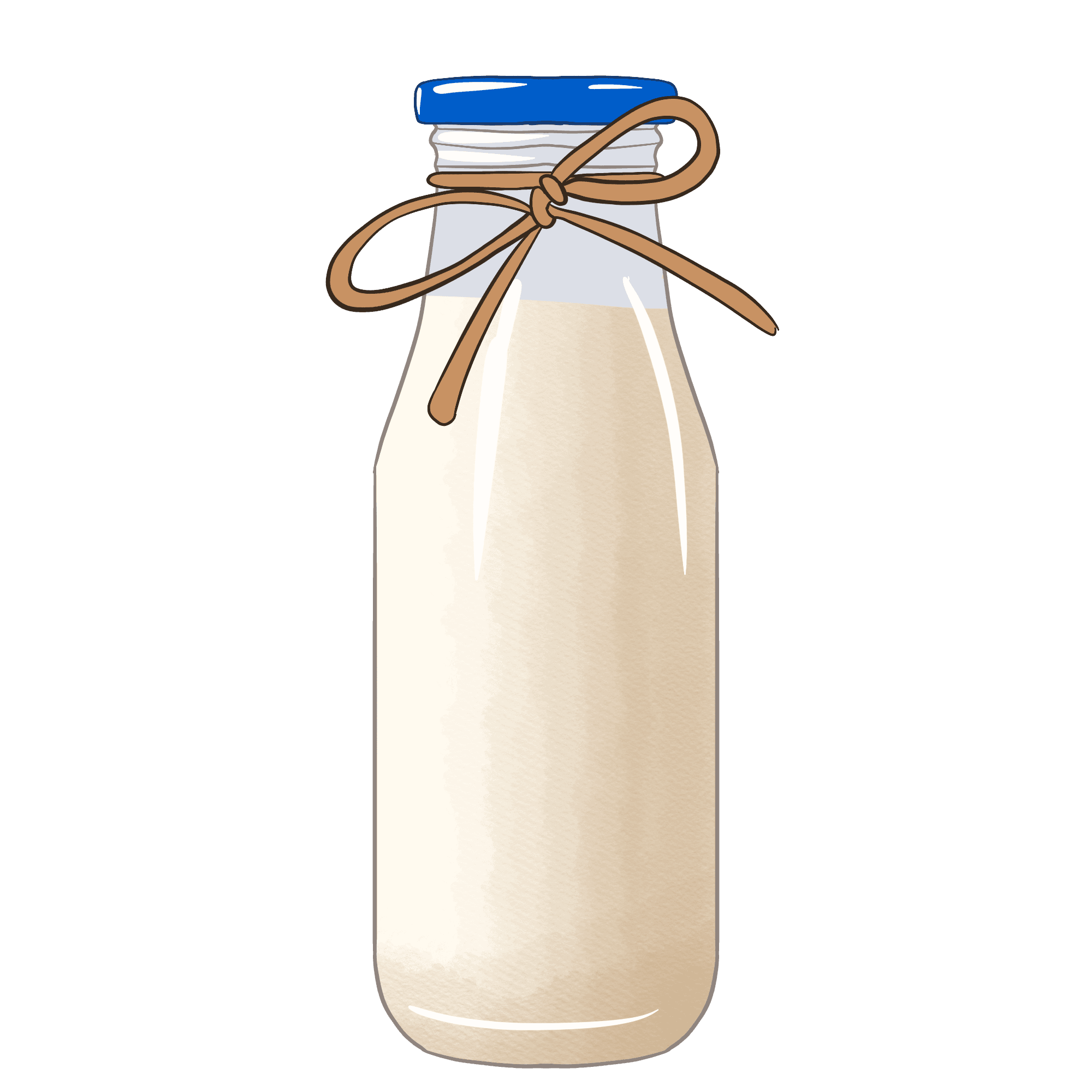 Botol susu segar